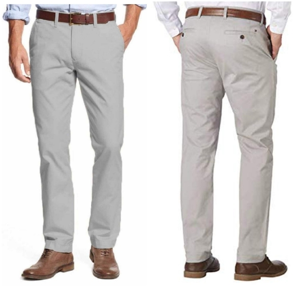 Tommy Hilfiger Mens Pants Gray Size 36/30 - Picture 1 of 9